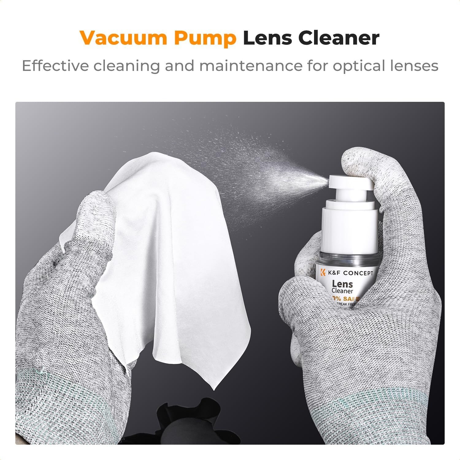 10-in-1 Camera Cleaning Kit with Air Blower, Lens Pen and Microfibre Cloths: image 7