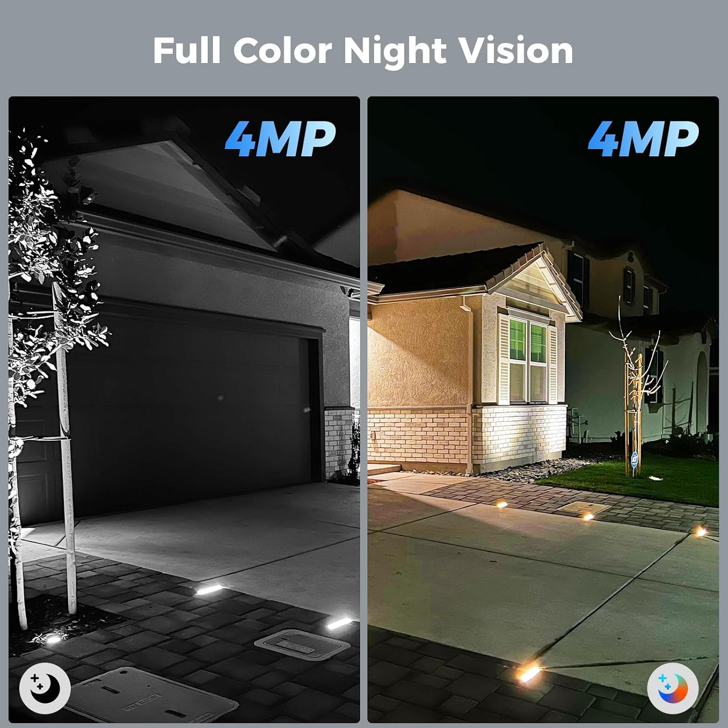 4MP Solar Security Camera (2 Pack)