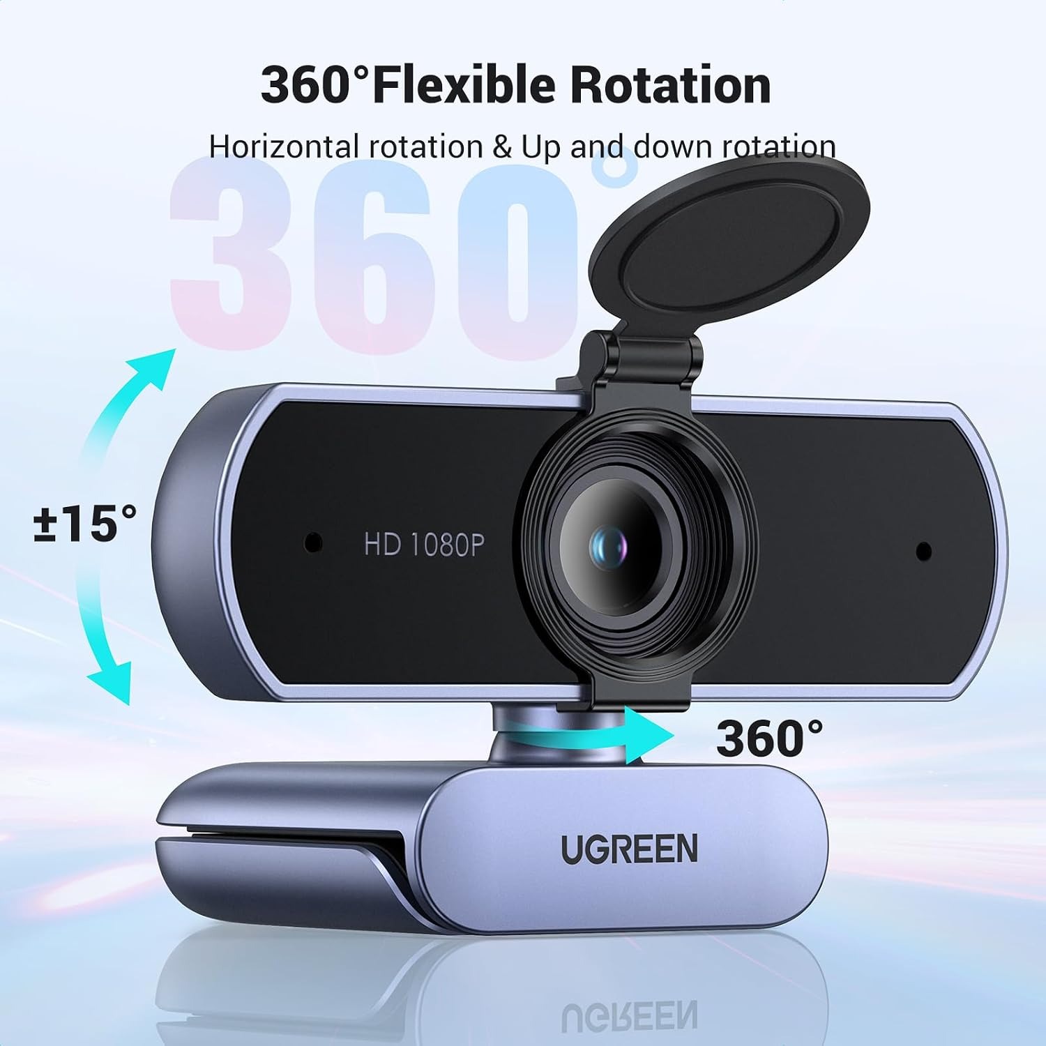 UGREEN 1080p USB Webcam with Dual Microphones: image 6