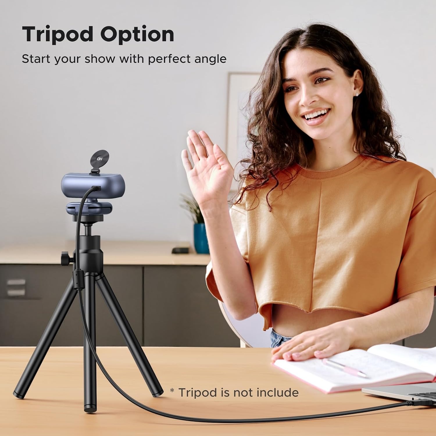 UGREEN 2K Webcam with Privacy Cover and Dual Microphones: image 6